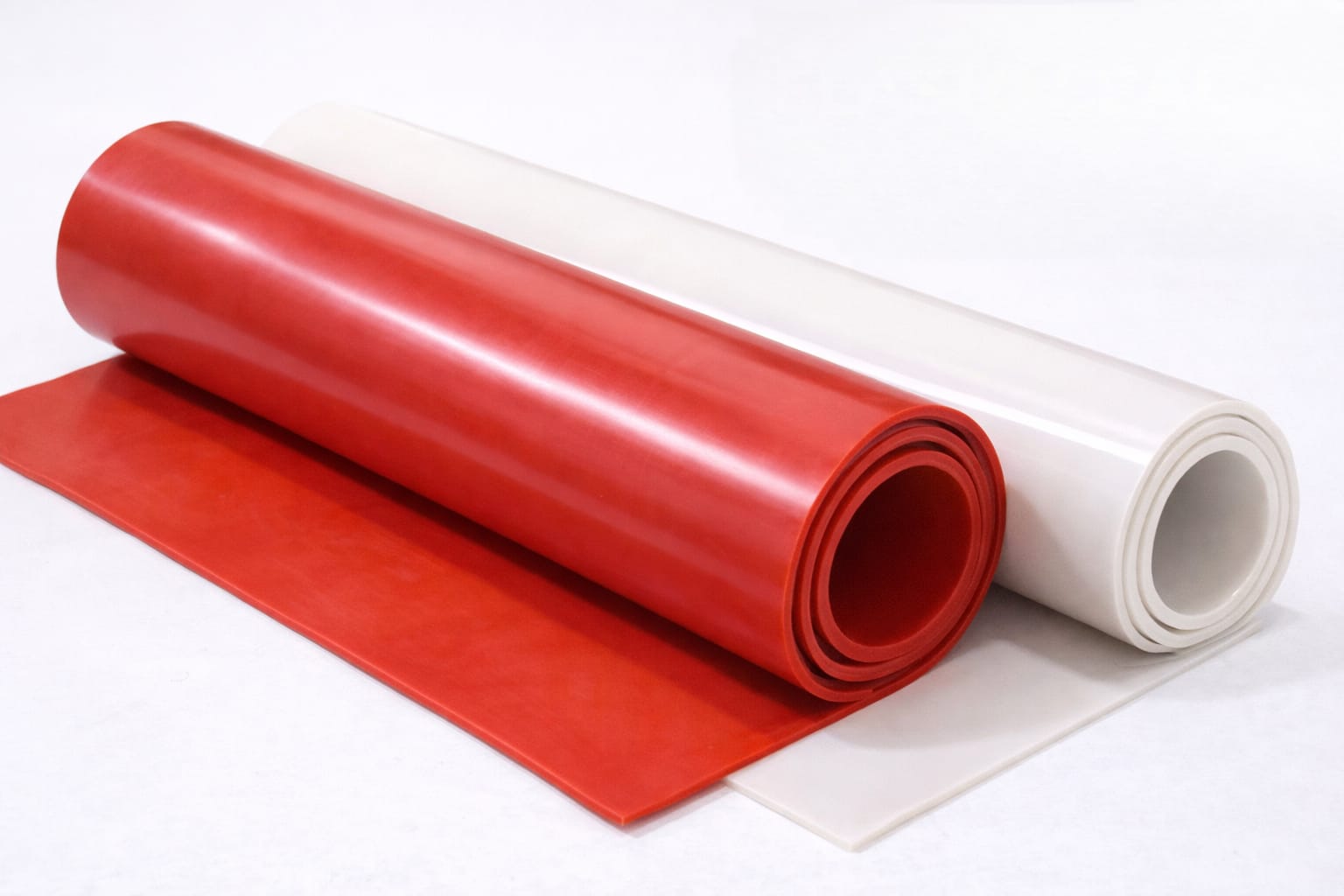 Silicone Sheet Red and White for Solar Panel Lamination